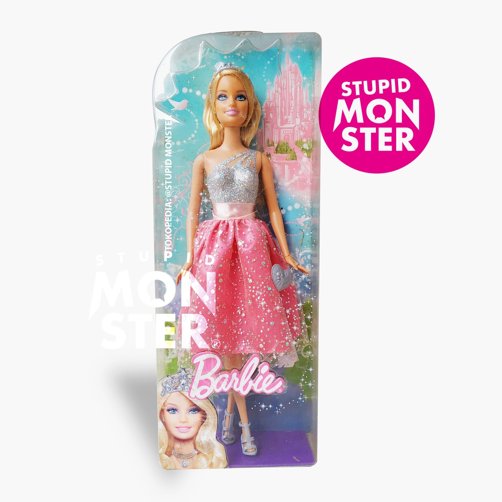 Barbie Princess Silver Pink Original