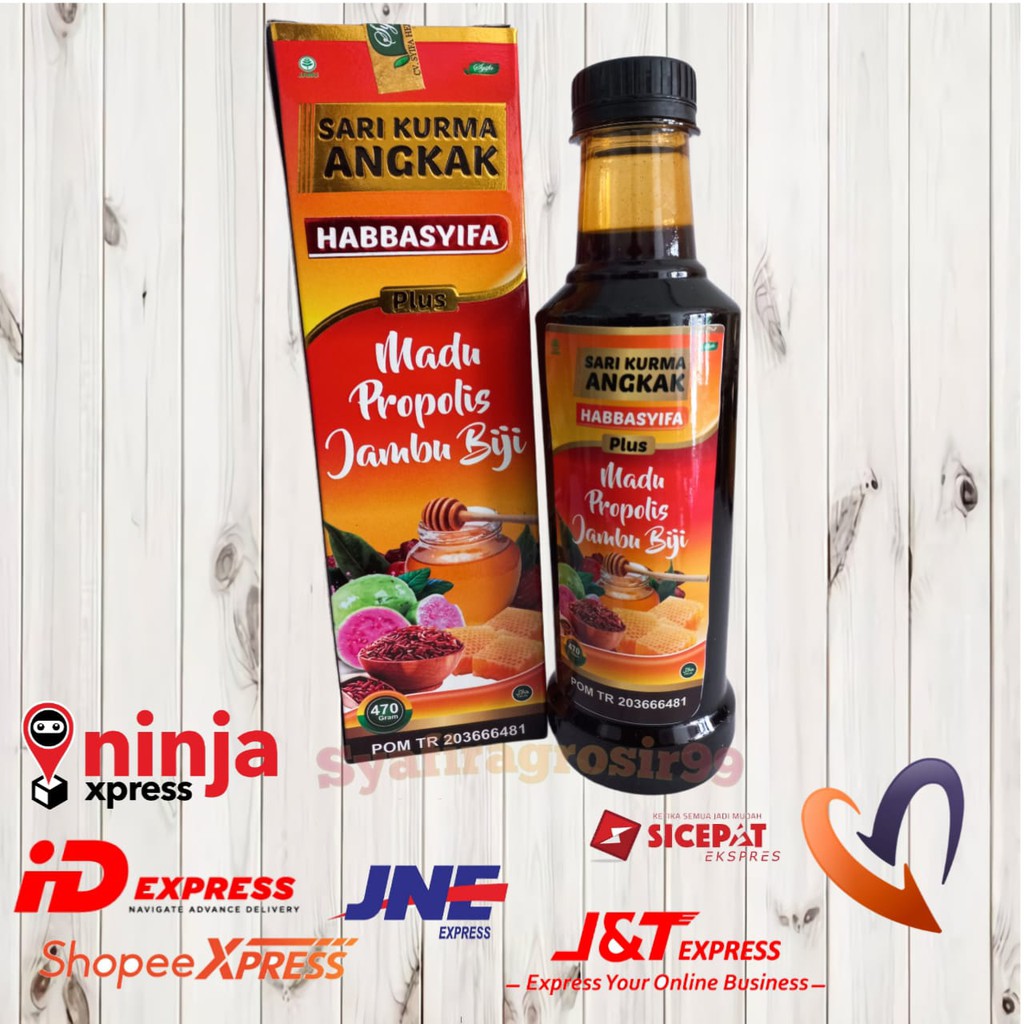 Sari Kurma Angkak HABBASYIFA | Angkak Jambu Biji Propolis