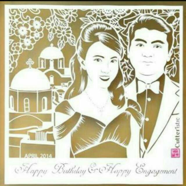 

Hadiah/kado papercut