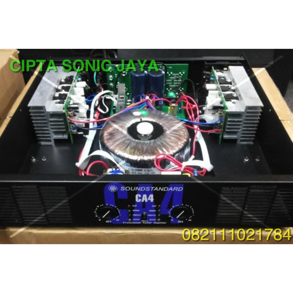 POWER AMPLIFIER SOUNDSTANDARD CA4/CA 4 BODY PANJANG GRADE A