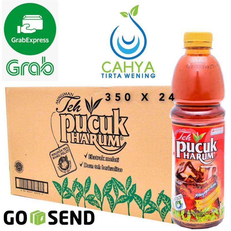 

☘️TEH PUCUK Harum 350 ml x 24 | Grab Express - Gosend Instant