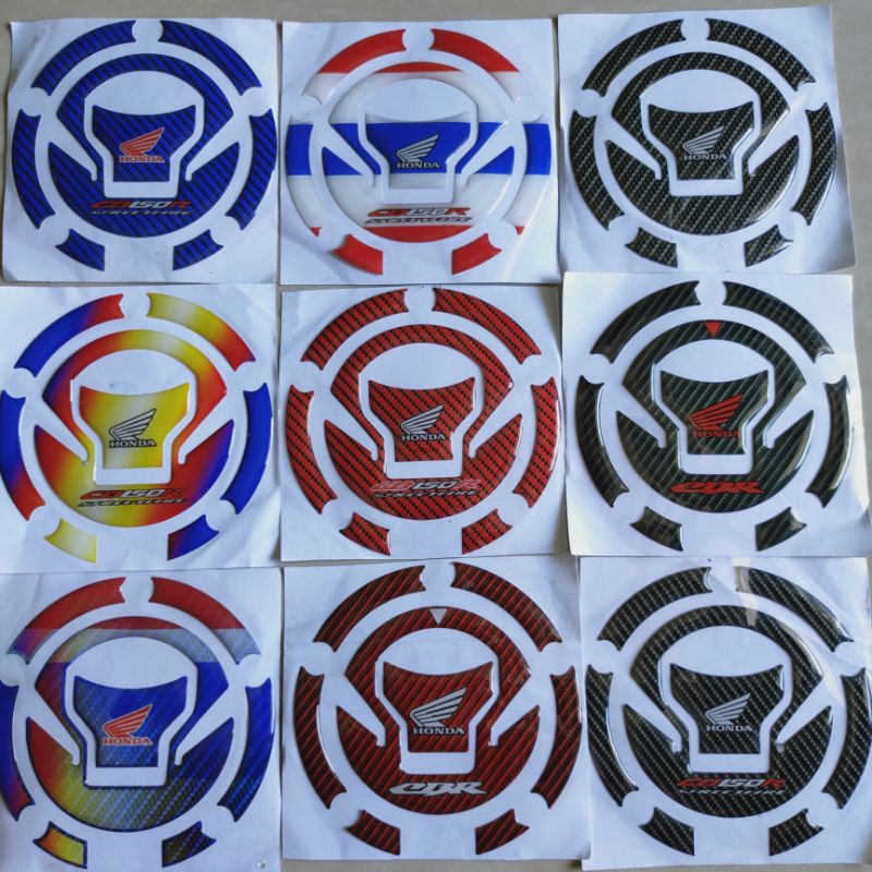 emblem timbul tutup tank cbr 150 cbr150r cb150r cb 150 r thailand thailook kualitas terbaik termurah