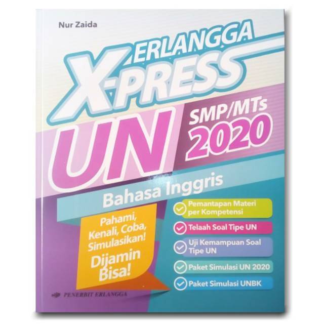 BUKU ERLANGGA XPRESS UN SMP/MTS 2020-4