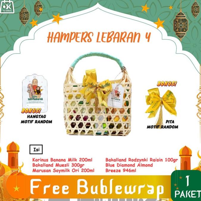 

Kualitas terbaik] Hamper Lebaran 4 / Hampers Ramadhan / Parcel Bakalland + Milk + Raisin