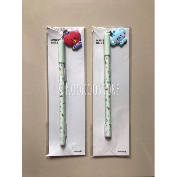 

PO OFFICIAL BT21 Baby Mascot Ballpoint Pen