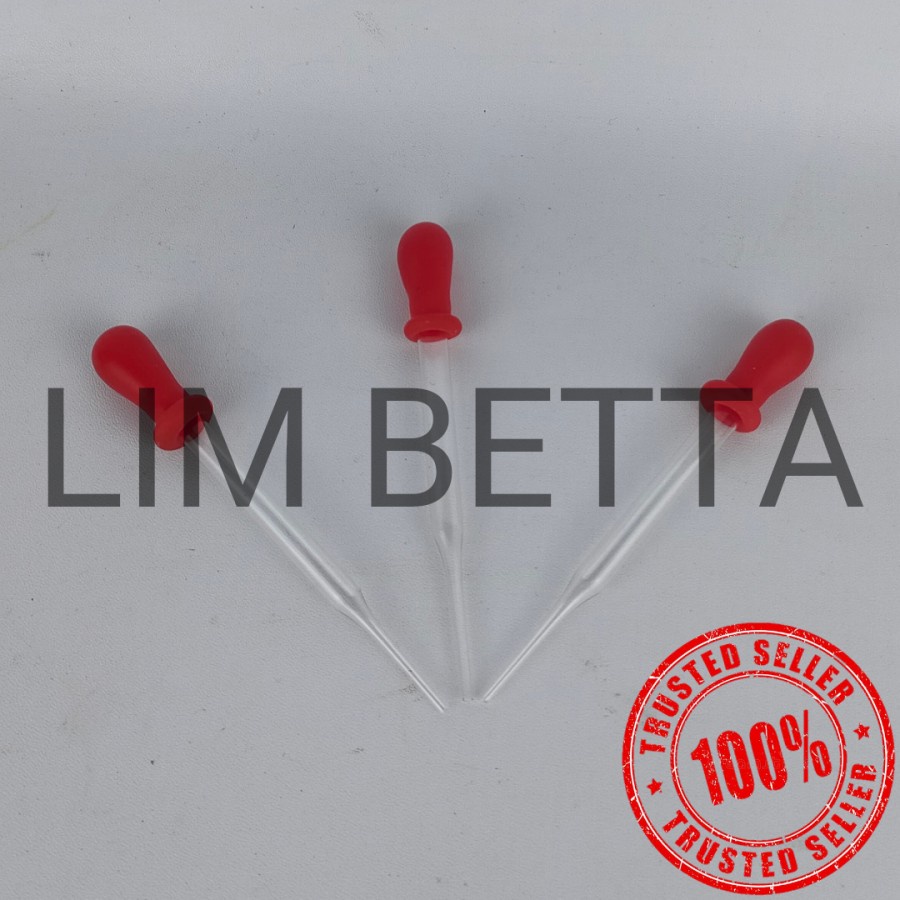 Pipet Tetes Pendek 9CM / Pipet Untuk Artemia