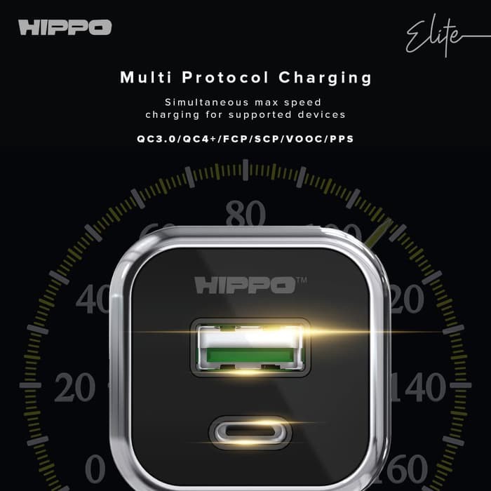 Hippo Elite SV-1 Car Charger 42W Multi Protocol Charging