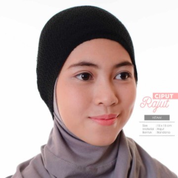 DALAMAN HIJAB CIPUT RAJUT BANDANA RAJUT BEST SELLER 1 WARNA DAN 2 WARNA MURAH BISA COD