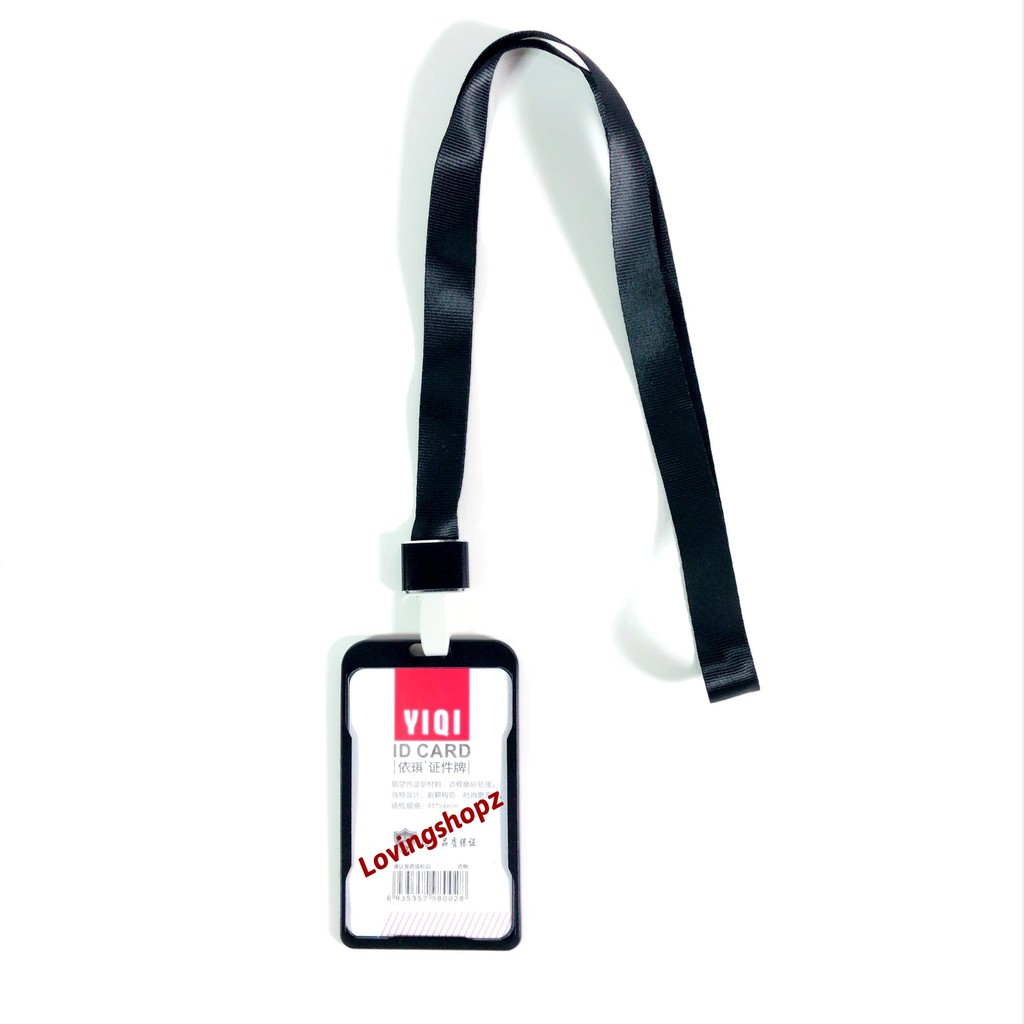

Id card aluminium per set