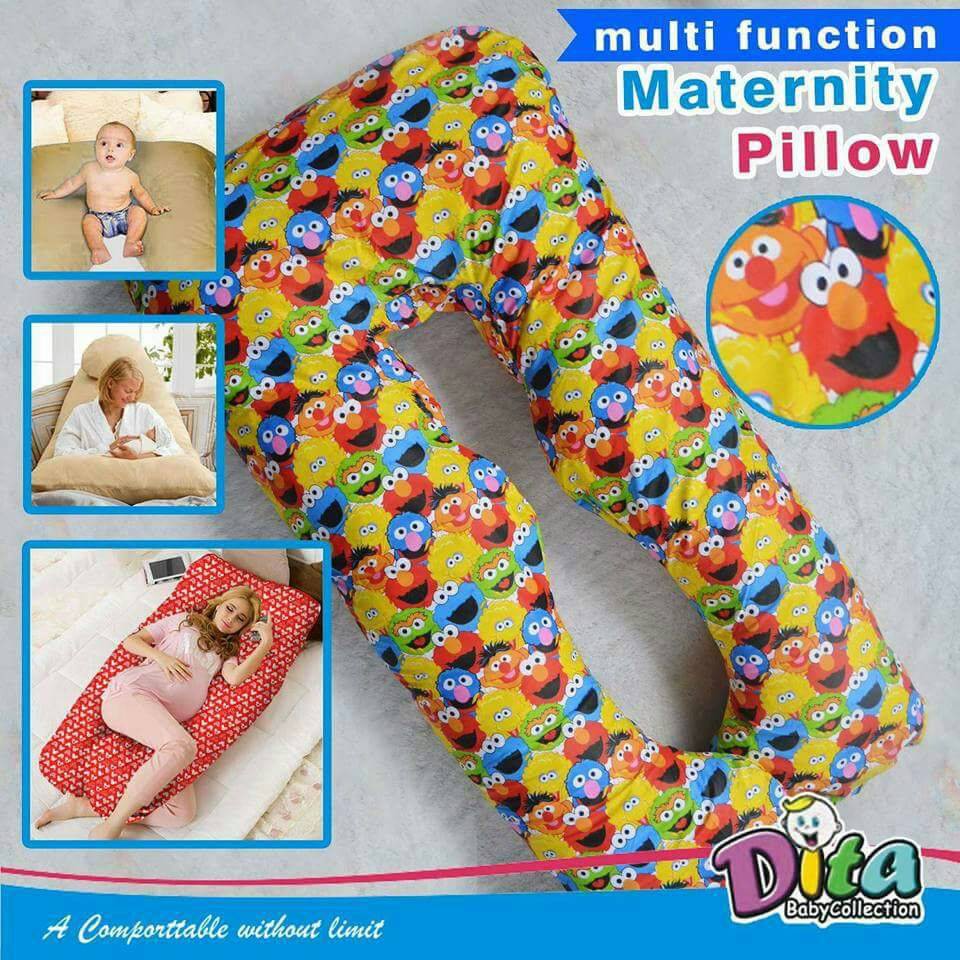 Bantal Hamil Multifungsi Dita (Multifunction Maternity Pillow) bantal ibu hamis bantal menyusui