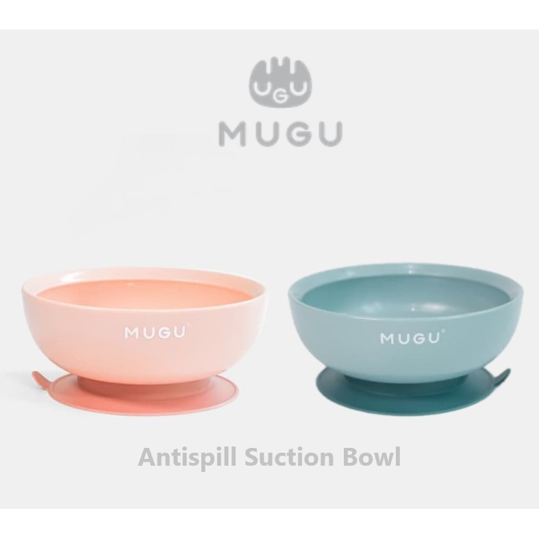 MUGU Antispill Suction Bowl // Mangkok Bayi / MUGU MANGKOK BAYI SILICONE