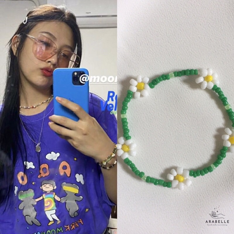 beads bracelet daisy / gelang manik Kpop Idol JOY RED VELVED inspired