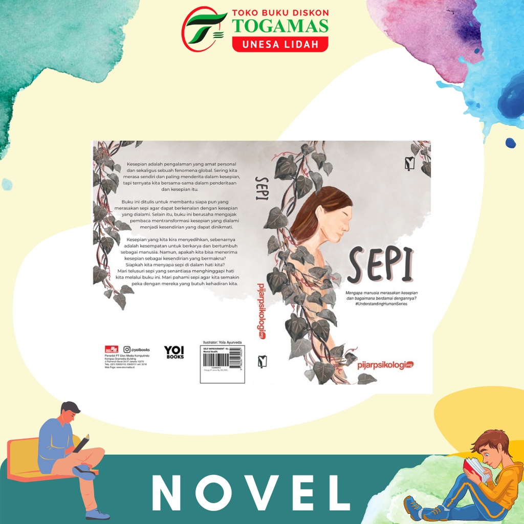 NOVEL SEPI - PIJAR PSIKOLOGI