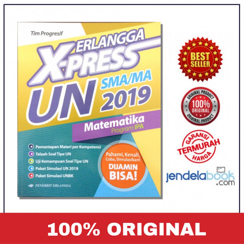 2019 Erlangga Xpress Un Matematika Sma Ipa 2019 Shopee Indonesia