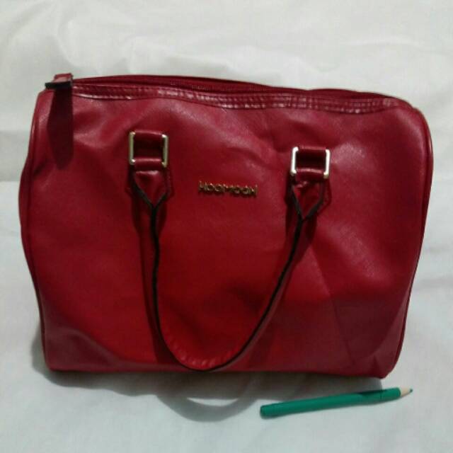 7897 tas wanita murah merah ex display