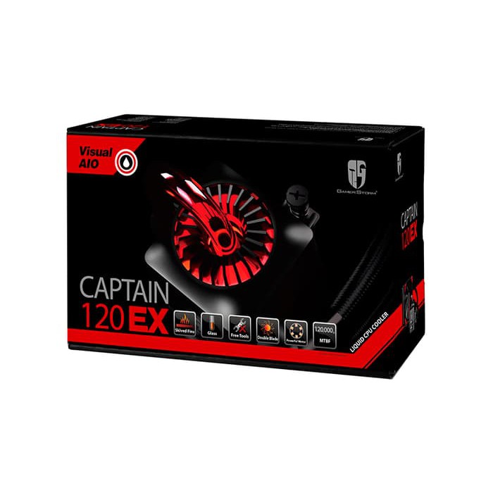"DeepCool Captain 120 EX Hydro Cooler Liquid"