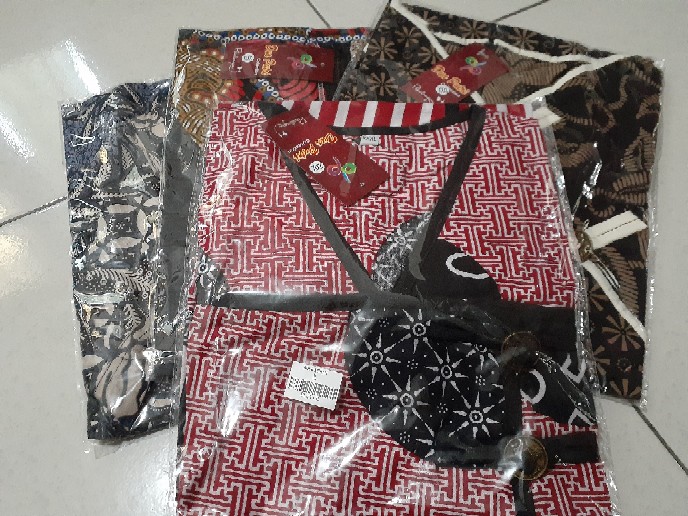 Batik Wanita Atasan Blouse  Kancing Dua  Miring S-m-l-xl-xxl-3l-4l-5l