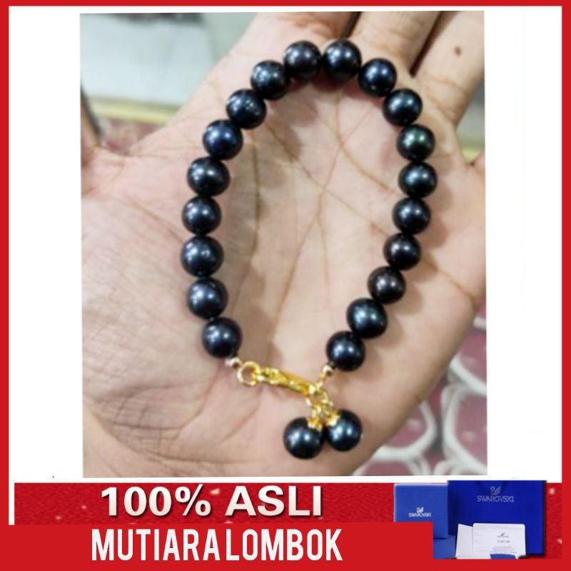 gelang mutiara air tawar gelang mutiara gelang mutiara lombok asli mutiara lombok perhiasan mutiara