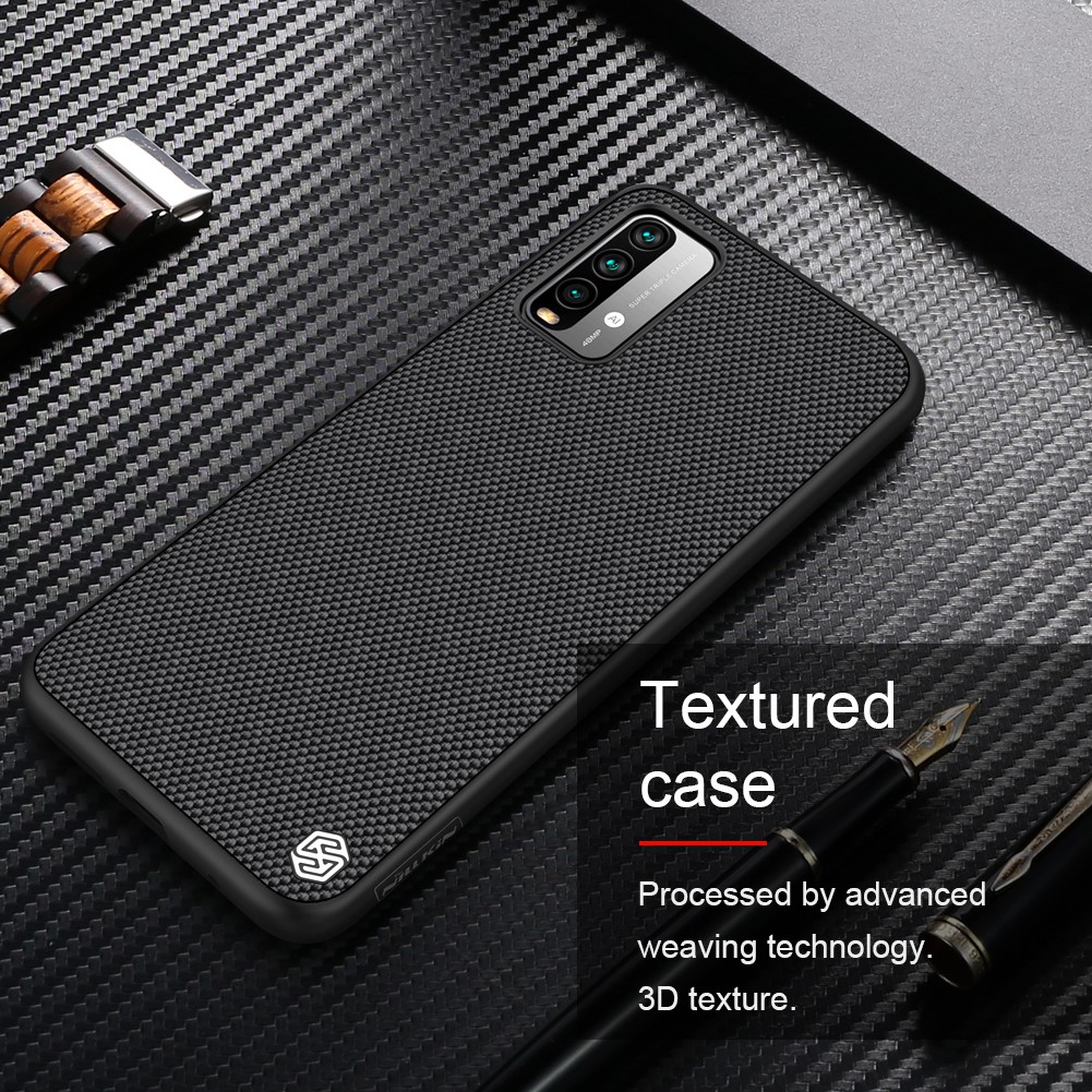 Hard Case XIAOMI Redmi Note 9 4G Nillkin Textured Nylon Fiber Ori