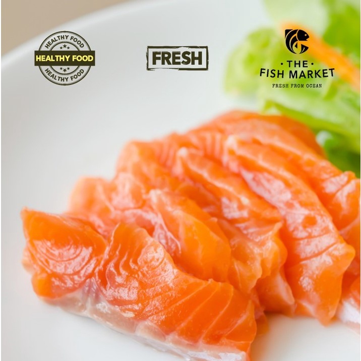 

Salmon Sashimi Trout Fresh 500g (with Soyu & Wasabi)