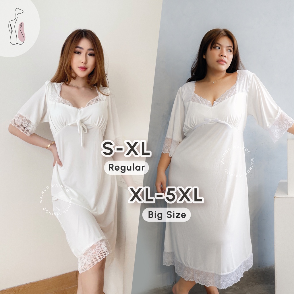 CALANTHE XS-5XL lingerie dress bisa bigsize - WAINODSHOP