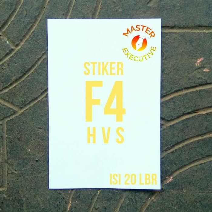 

Ready Stok Sticker HVS F4 Kertas Label Stiker Folio isi 20 Lembar Murah