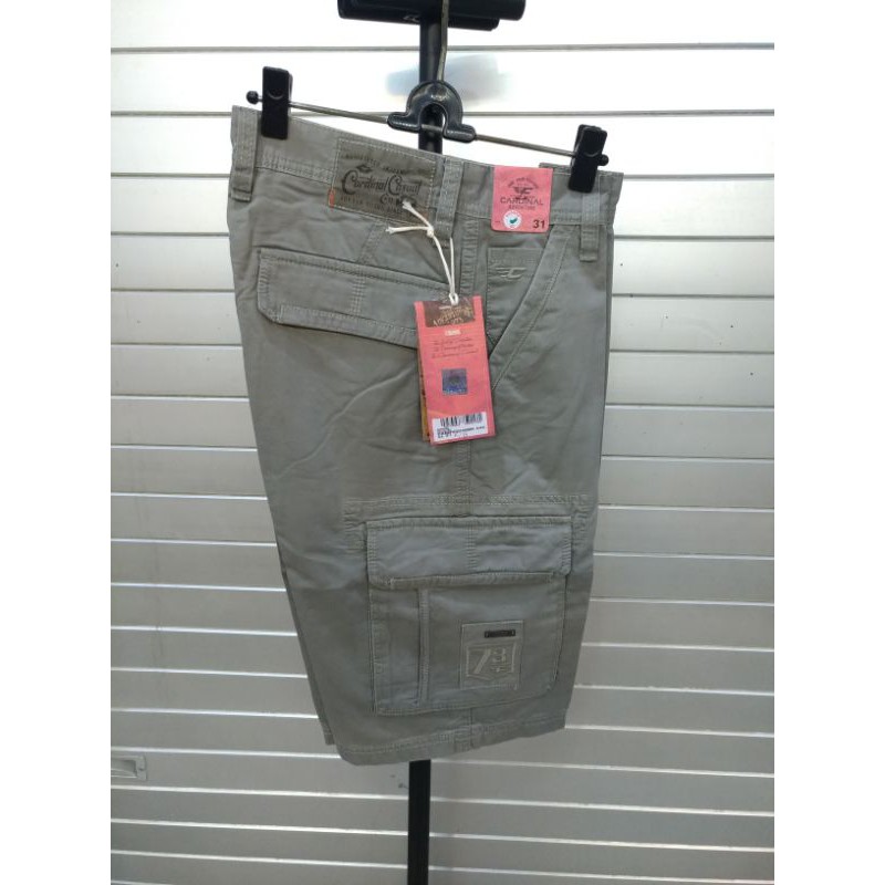 27 29 CARDINAL Original Mens Casual Cotton Cargo Short Pant EBV488