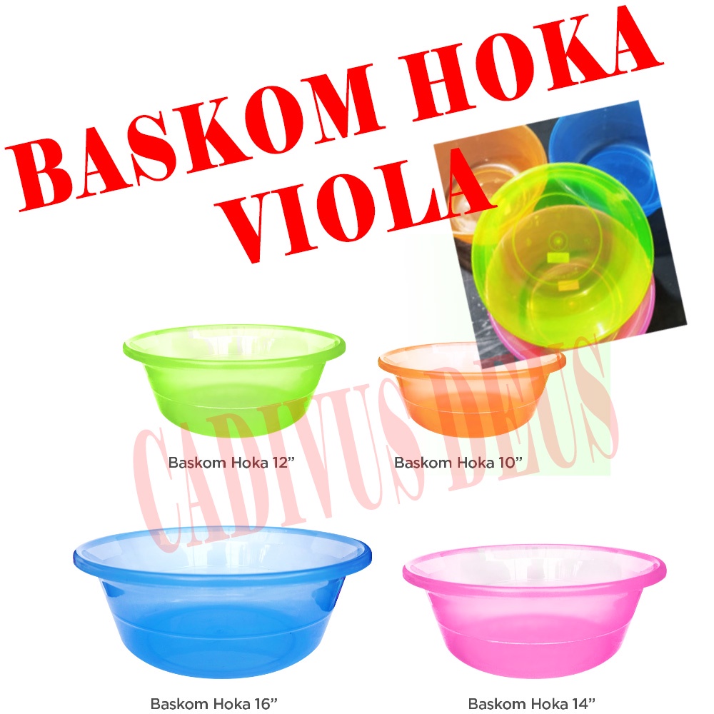 BASKOM PLASTIK SERBAGUNA HOKA VIOLA