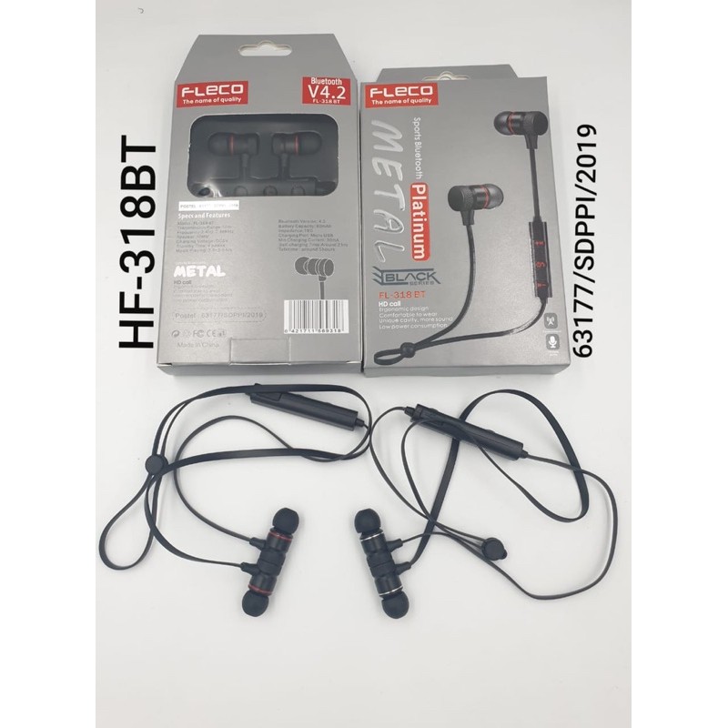 PROMO BLUETOOTH MAGNET FLECO FL-138BT STEREO EARPHONE POSTEL IZIN JUAL RESMI TERDAFTAR