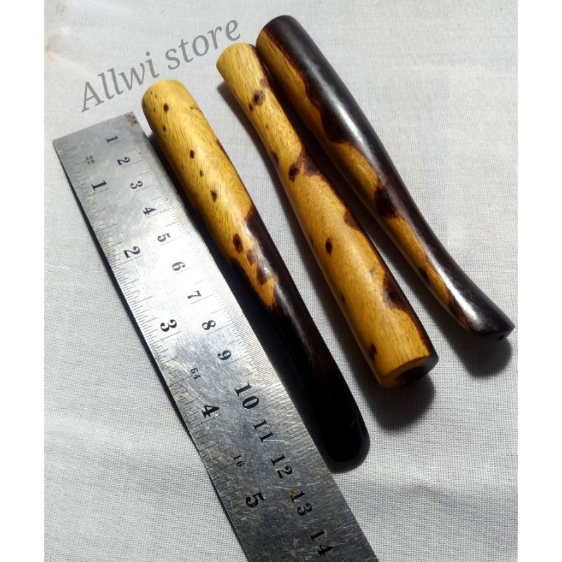 Pipa rokok kerajinan tangan kayu galih asem JAWA  (Allwi store)
