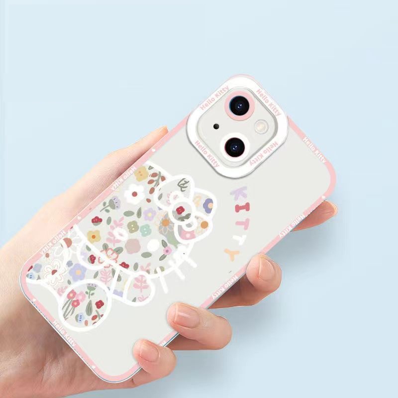 Soft Case Silikon TPU Transparan Motif Kucing Untuk IPhone 14 13 12 11 Pro XS Max X XR 8 7 6 6S Plus