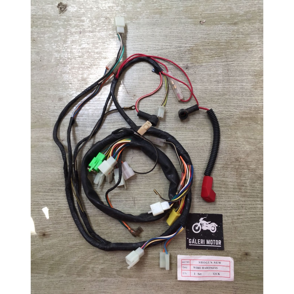 Kabel body Kabel bodi Kabel bodi motor set SHOGUN NEW,SHOGUN 110 R NEW,SHOGUN R kwalitas O.K