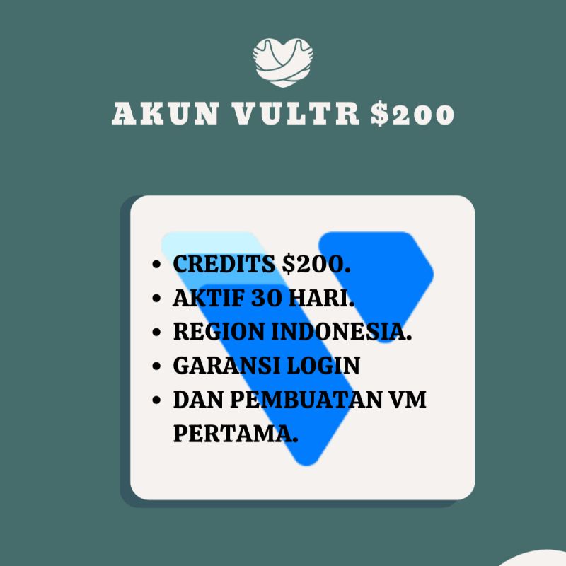 AKUN VULTR (PROMO)