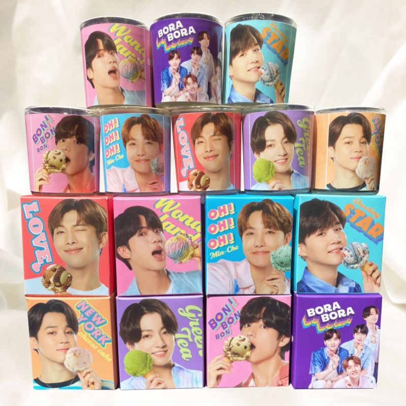 Bts Lilin Aromaterapi Candle scent [Free gift]