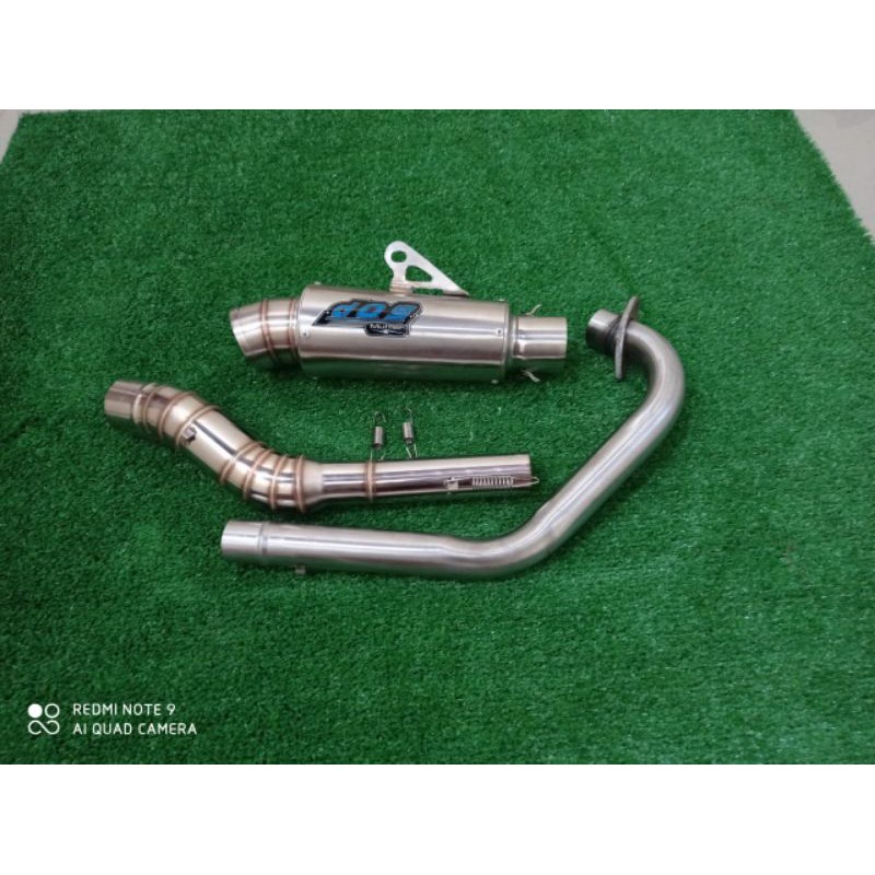 Knalpot racing dos tiger. knalpot tiger scorpio megapro