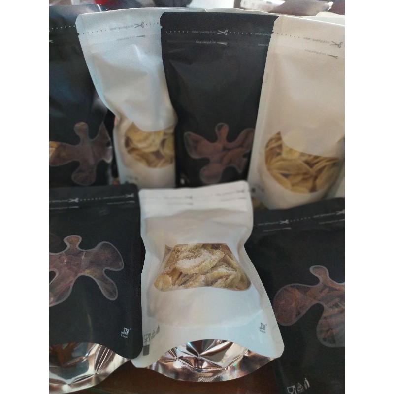 

kripik pisang varian coklat