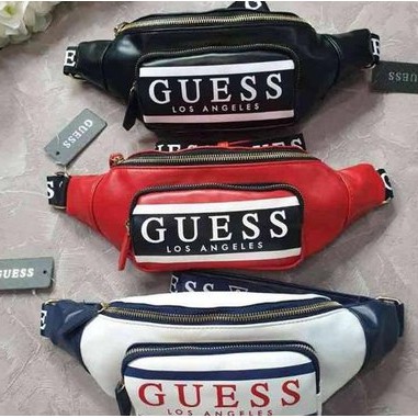 TAS PINGGANG/WAISTBAG WANITA GGUESS LA VECCIA 2 IN 1 #544943