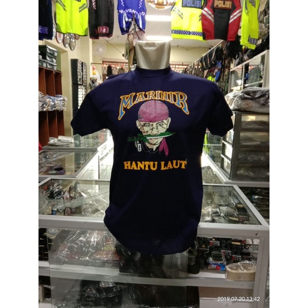 Kaos Target Hantu Laut PDL|Kaos PDL Hantu Laut Sangkur |kaos oblong Hantu Laut Sangkur