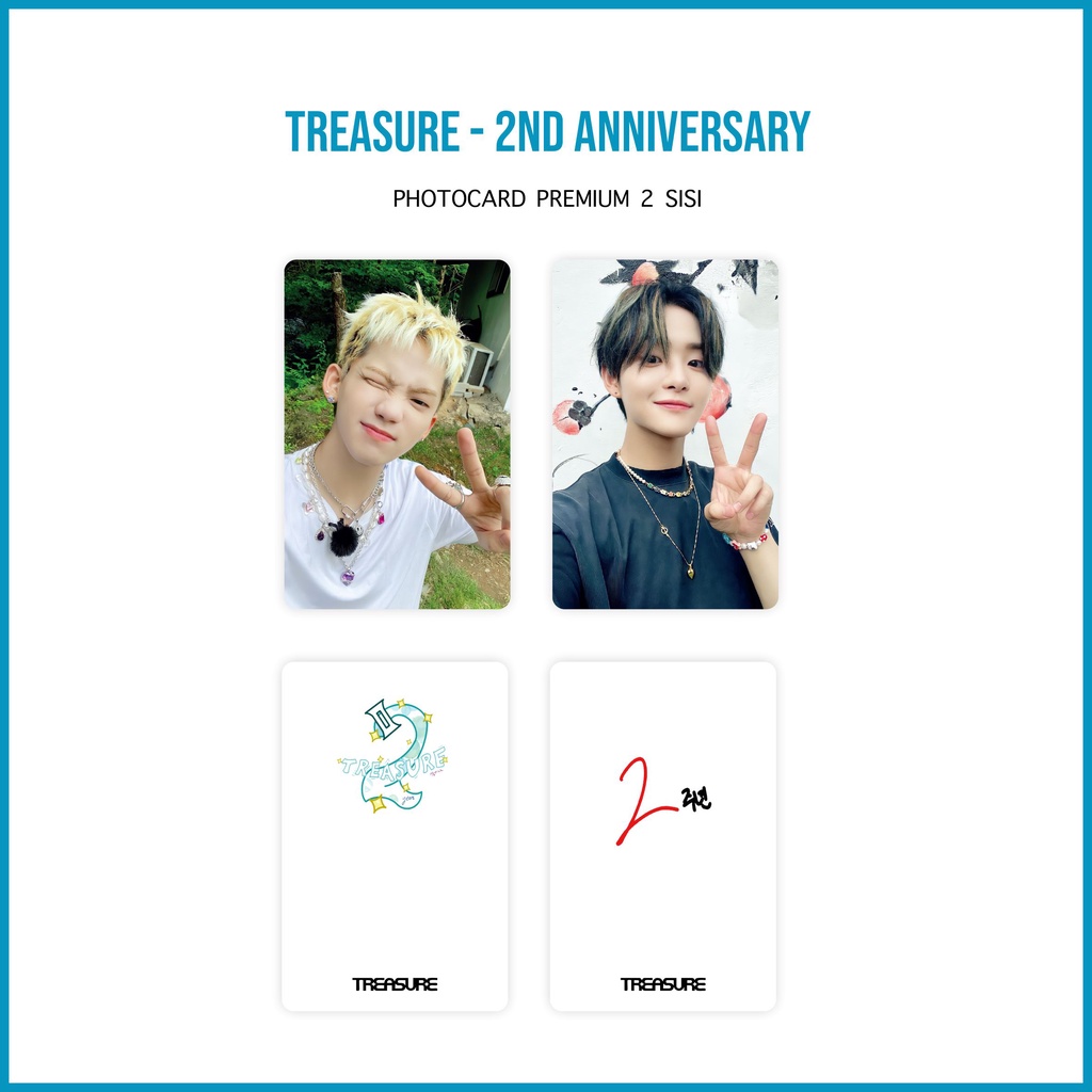 [SET] Photocard Treasure 2nd Anniversary Premium