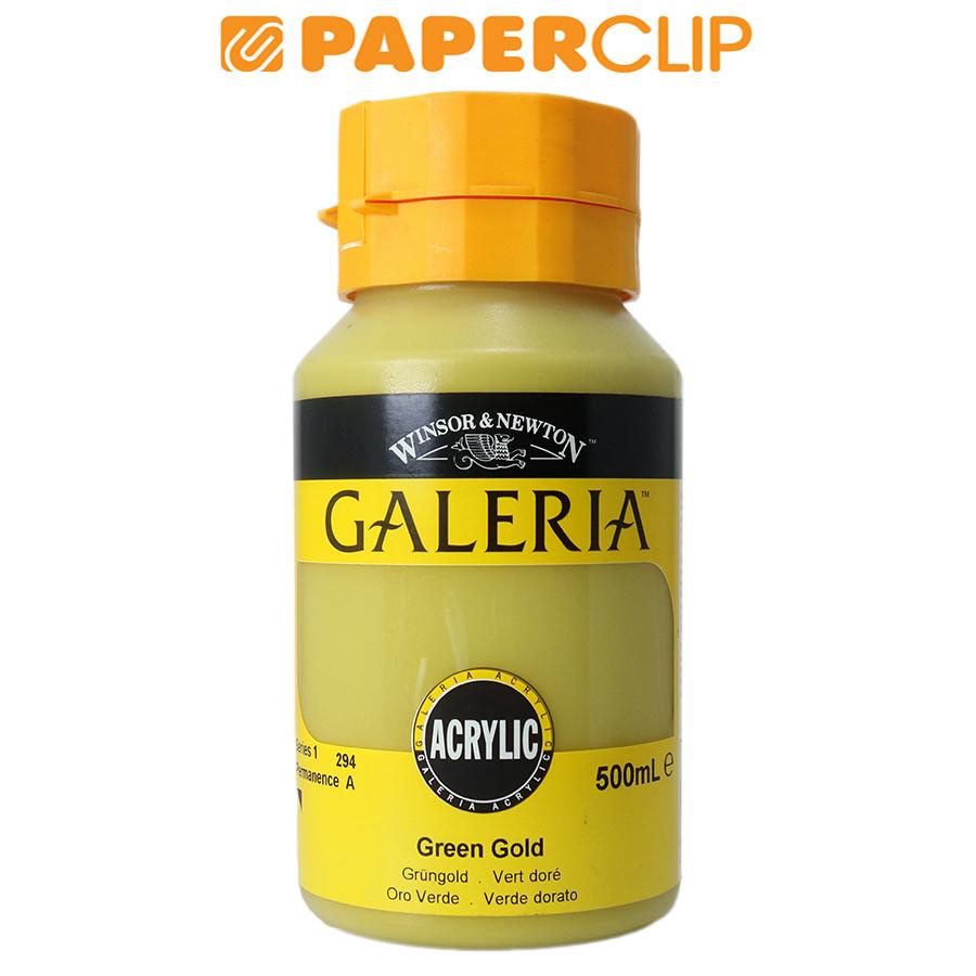 

CAT ACRYLIC WINSOR & NEWTON GALERIA 500ML GREEN GOLD 2150294GAC