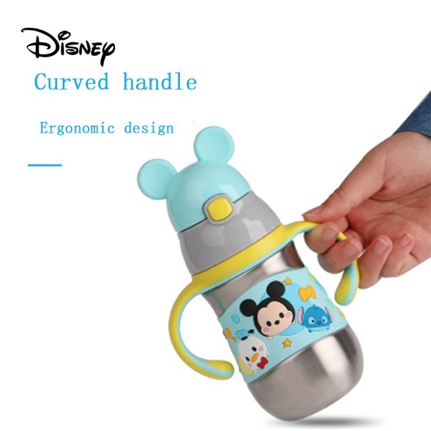 (PROMO )DISNEY ORGINAL Mickey Mouse Thermos learning drinking bottles 480ml-5303