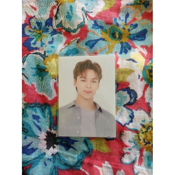 trading card shitajiki rare todome vernon seventeen photocard tc svt official