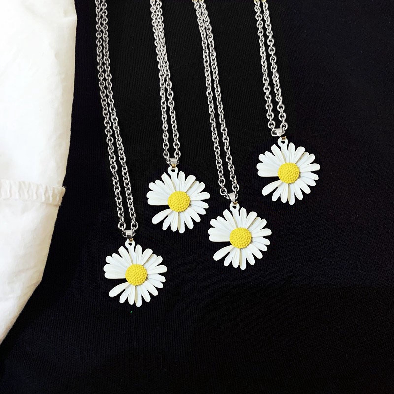 Kalung Wanita Korea Necklace Korea Fashion Bunga Daisy 523