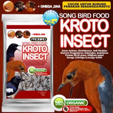 PAKAN BURUNG MURAI KACER KROTO INSECT PROBIRD