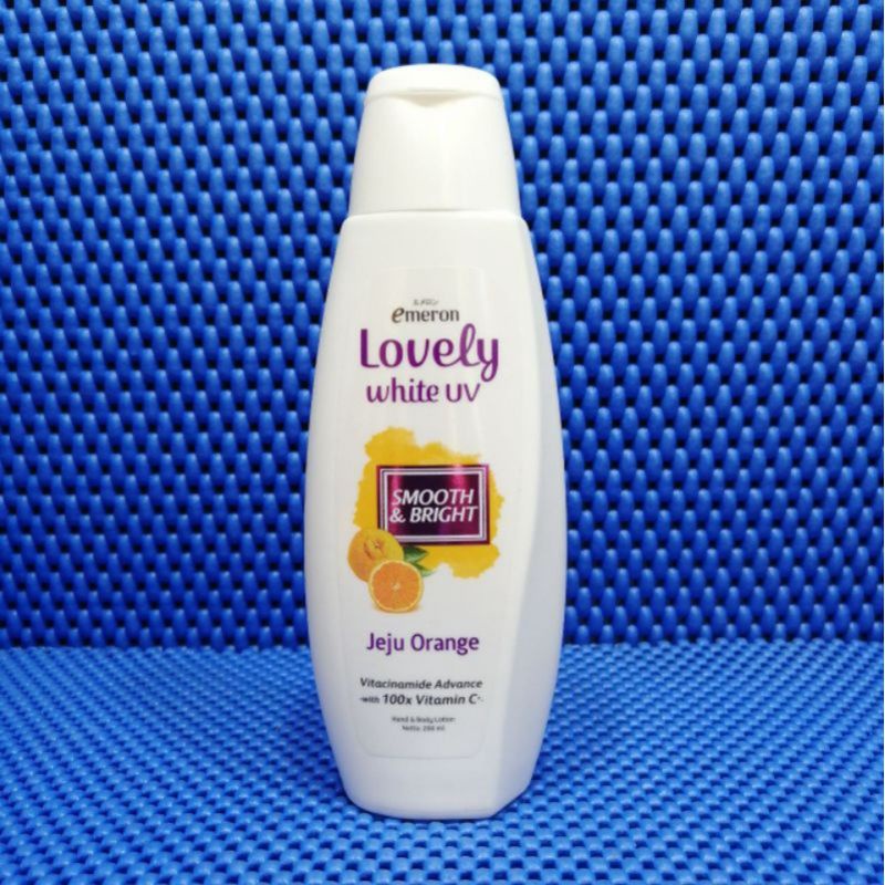 body lotion Emeron lovely white UV Jeju orange, white pearl.