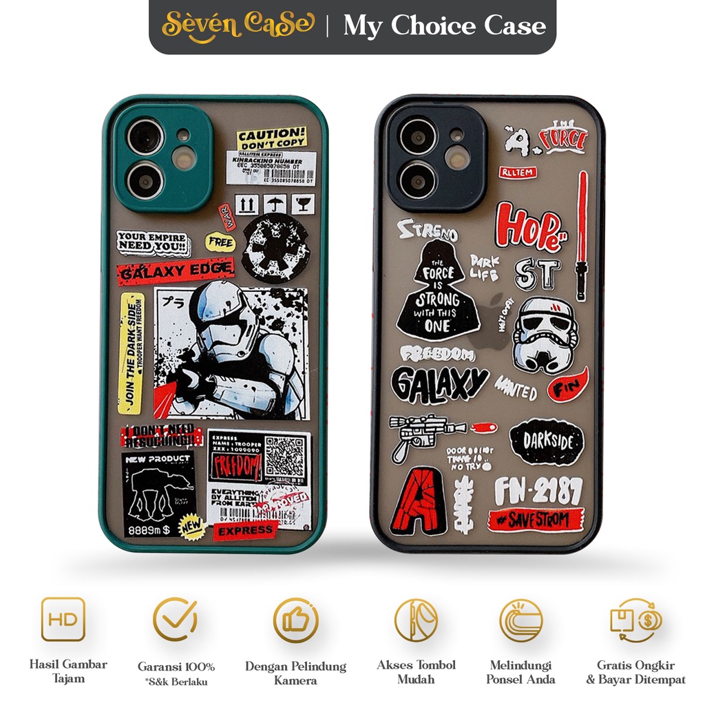 Star Wars V2 Case - Full Lens Cover - Softcase SAMSUNG A22 5G A31 A32 A50 A50S A30S A51 A52 A72 J1 A