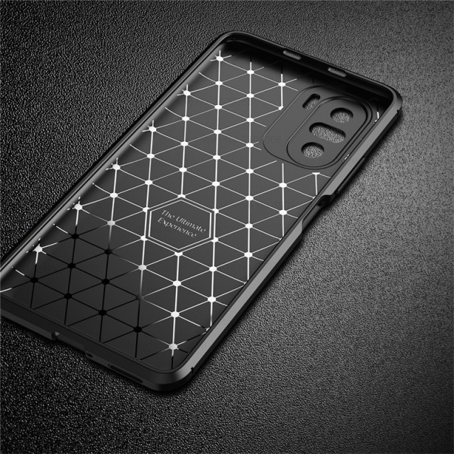 POCO F5 F4 5G F3 SOFT CASE FOCUS CARBON ORIGINAL