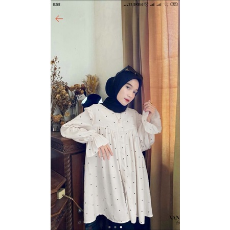 YOONA BLOUSE XXL BY VANILLA HIJAB