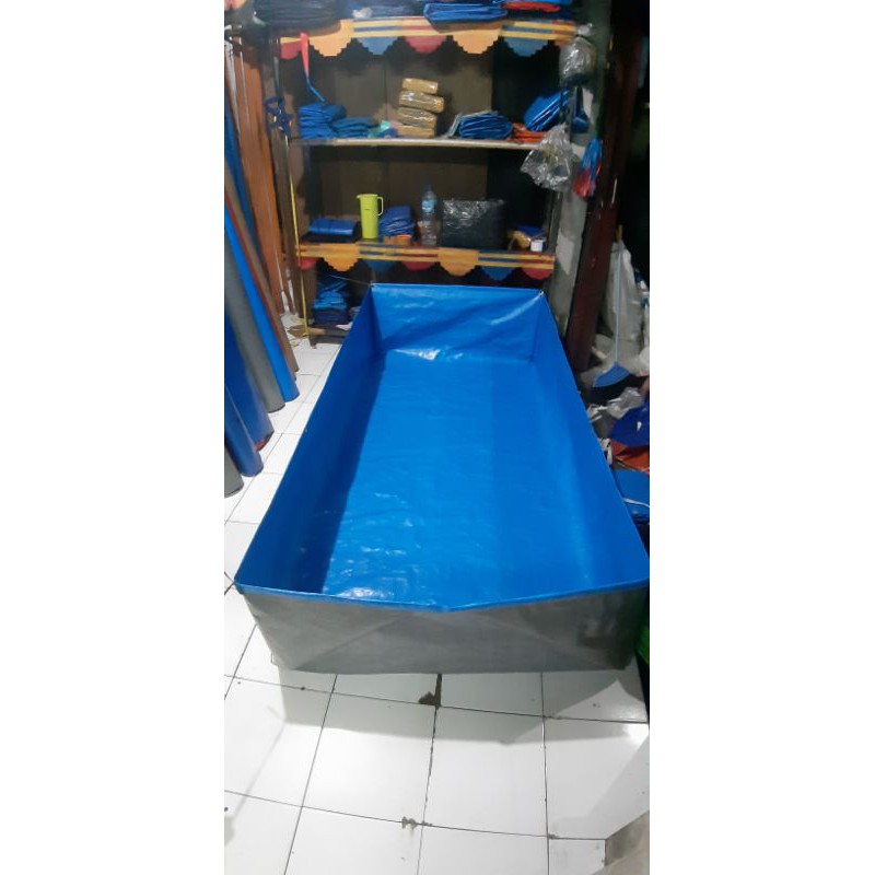 Terpal kolam ikan 200x100x50 A5