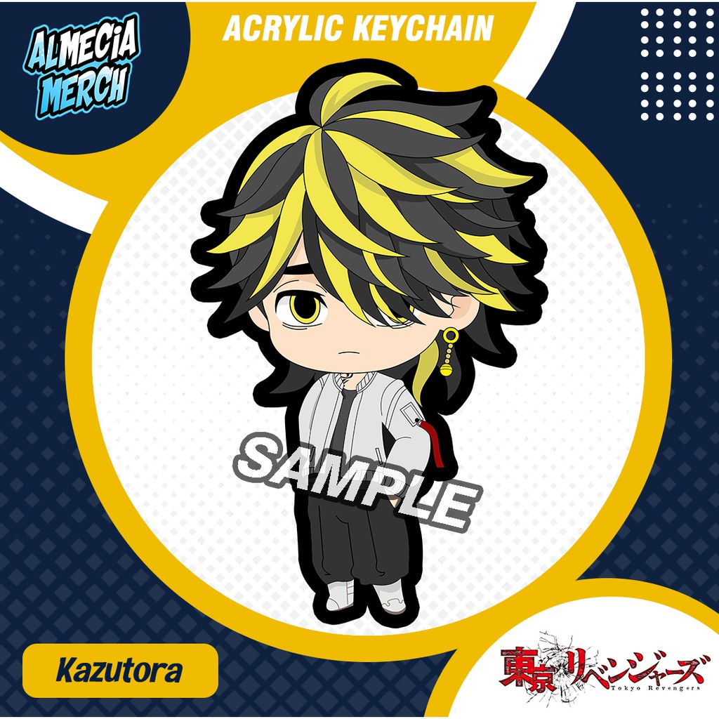 Gantungan Kunci Tokyo Revengers Kazutora Hanemiya / Keychain Kazutora Tokyo Revengers